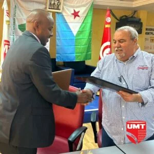 Signature de partenariat entre UMT Tunis et IAD Djibouti Signature de partenariat entre UMT Tunis et IAD Djibouti